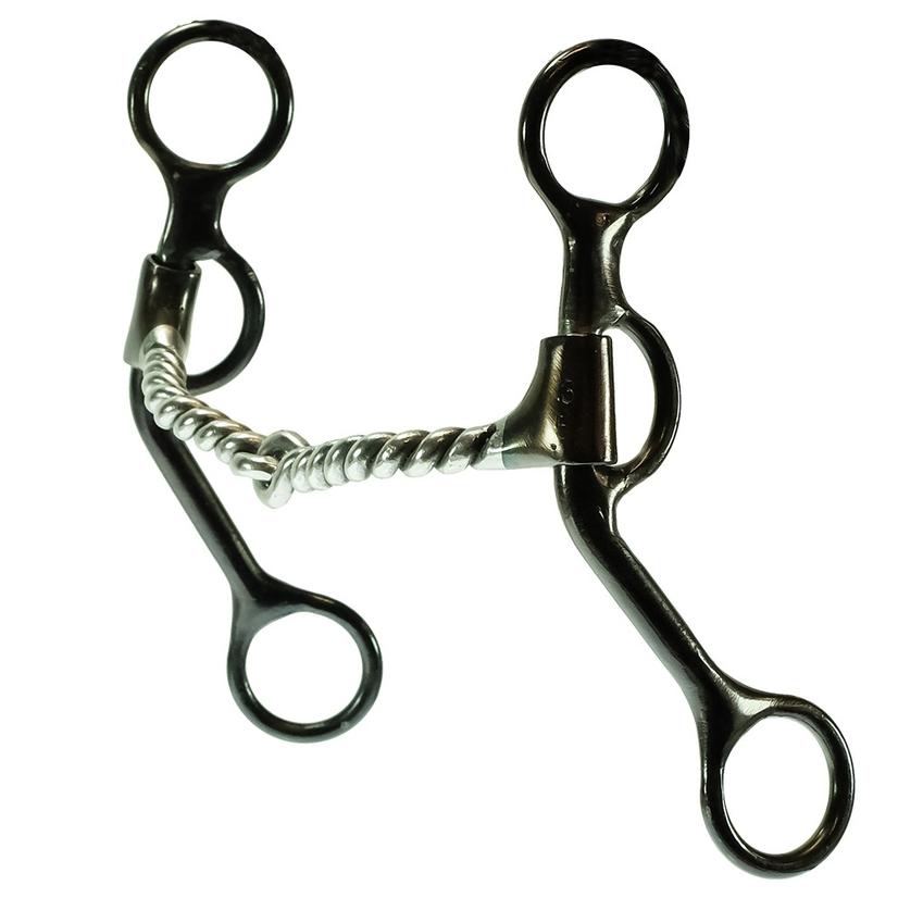 Dutton 6" Hinged Twisted Cheek Snaffle