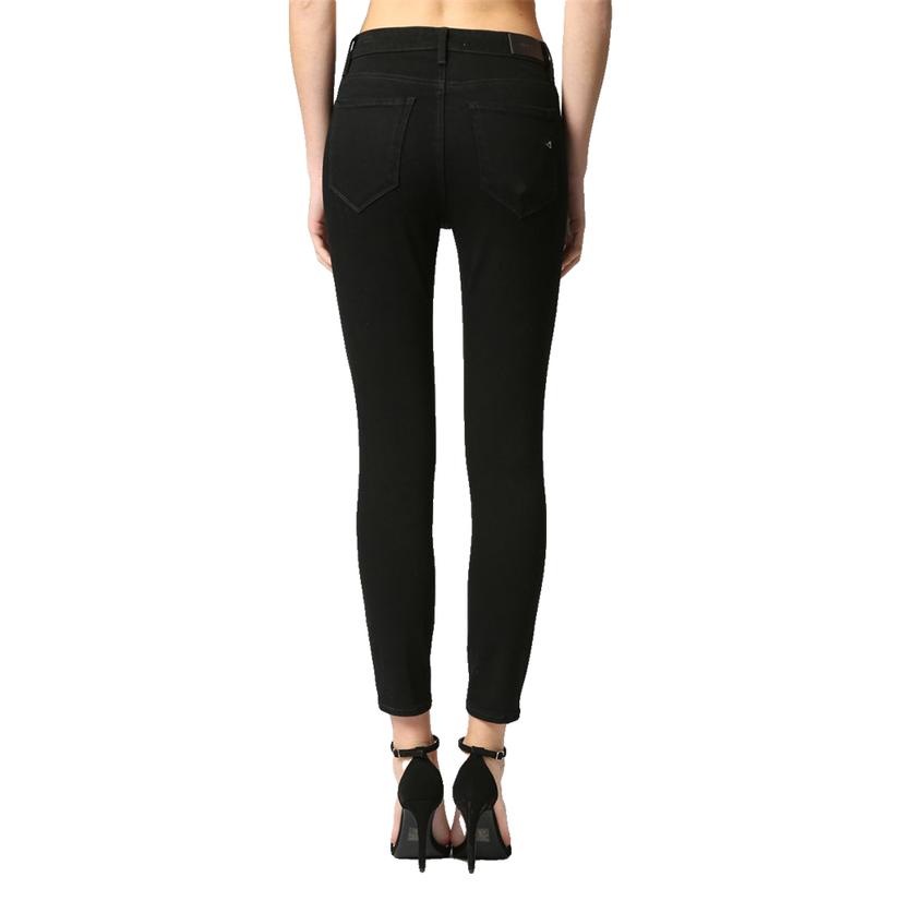 Hidden Jeans Jet Black High Rise Women's Skinny Jeans