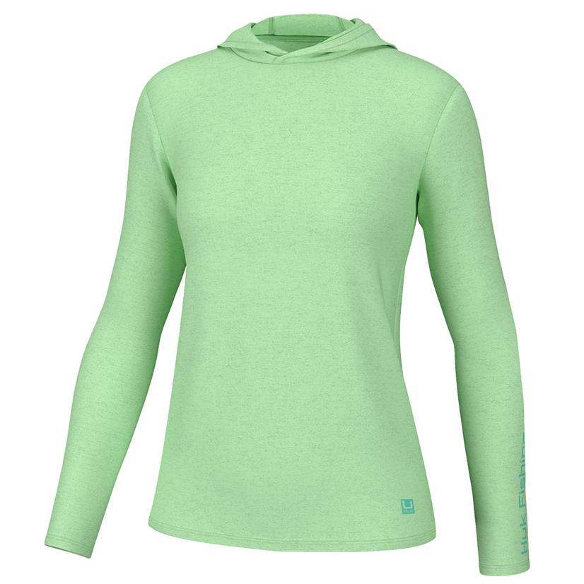 Huk Waypoint Patian Green Women's Hoodie