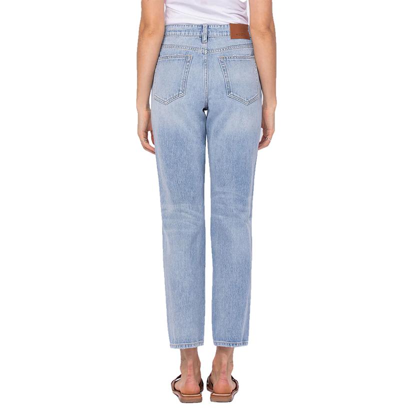 Hidden Jeans Basic Light Wash Women's Mom Jeans