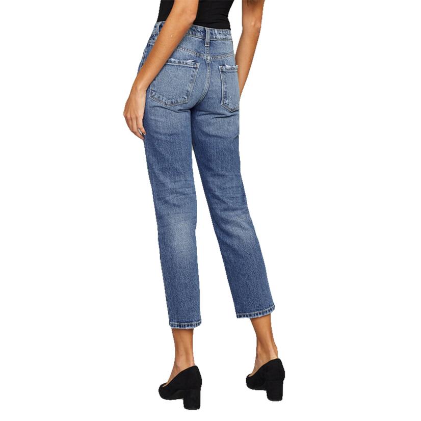 Kancan High Rise Slim Straight Women's Jeans