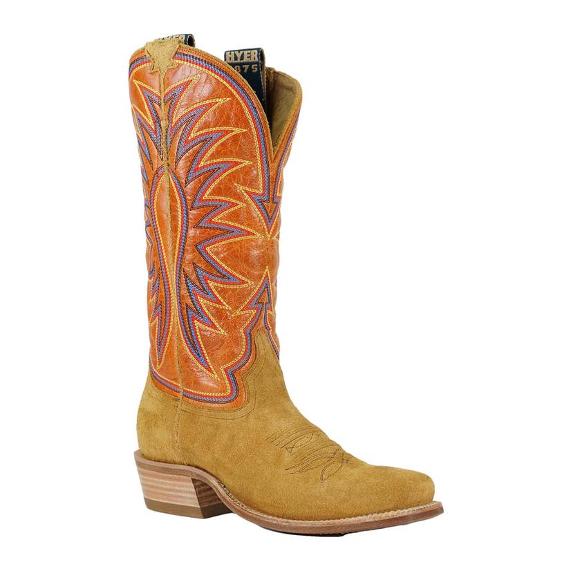 Hyer Boots Rose Hill Tangerine Vintage Goat Shaft Women's Boots