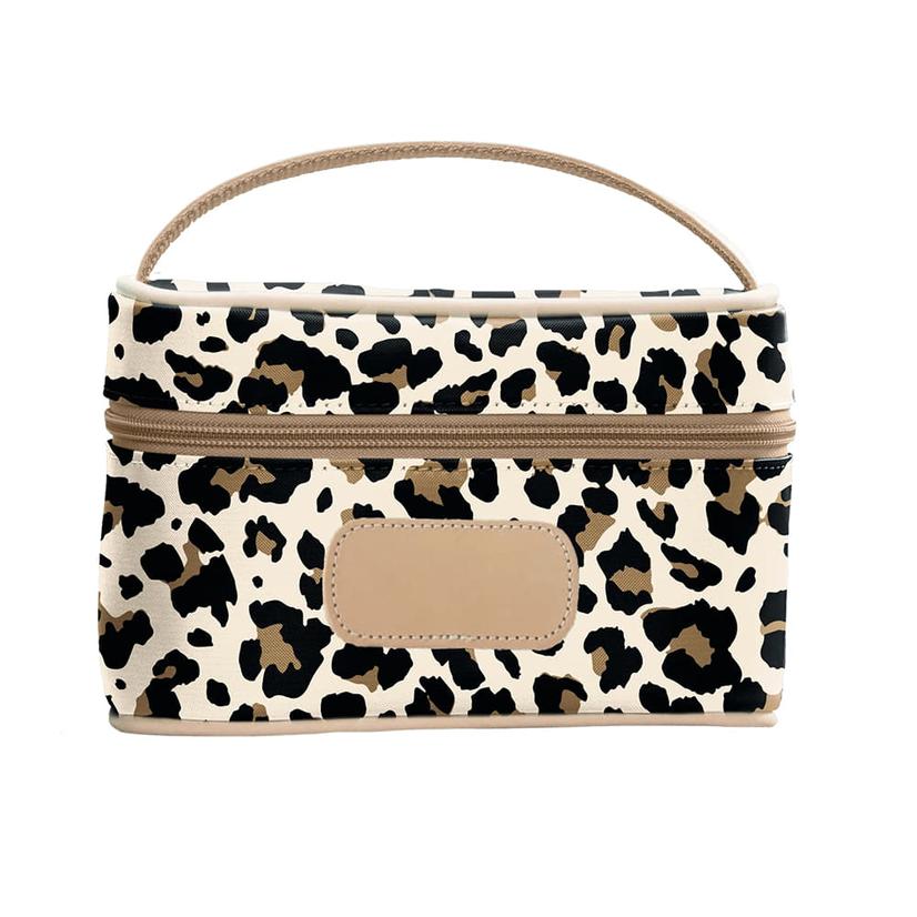 Jon Hart Leopard Mini Makeup Case