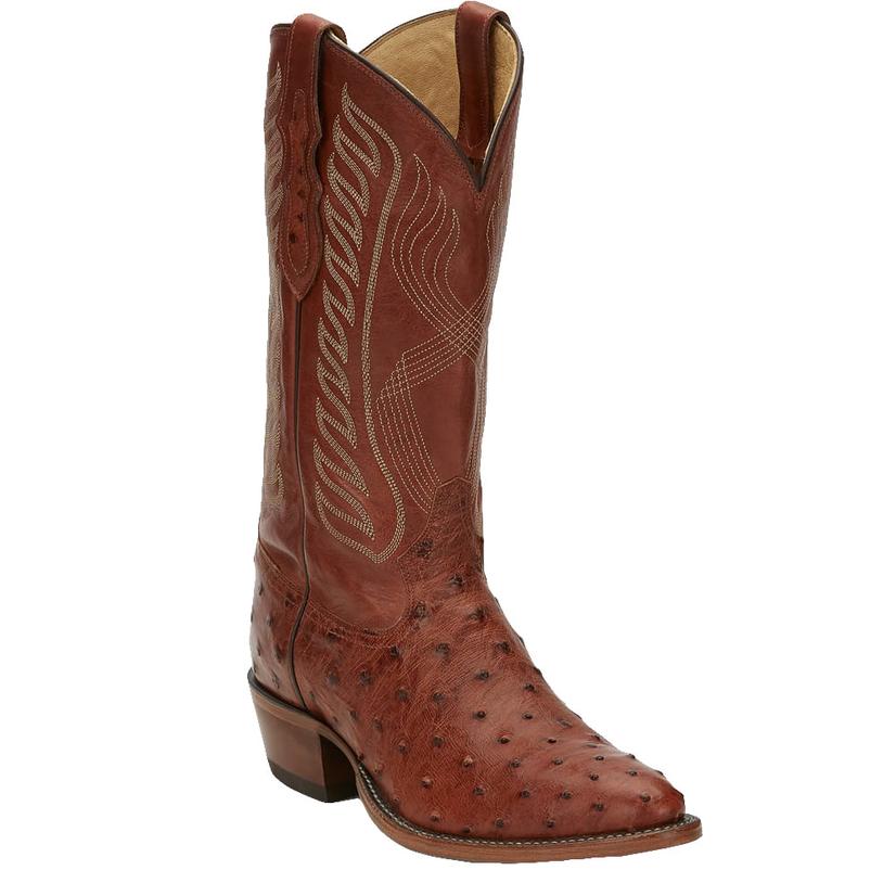 Tony Lama McCandles Brandy Full Quill Round Toe Men's Boot