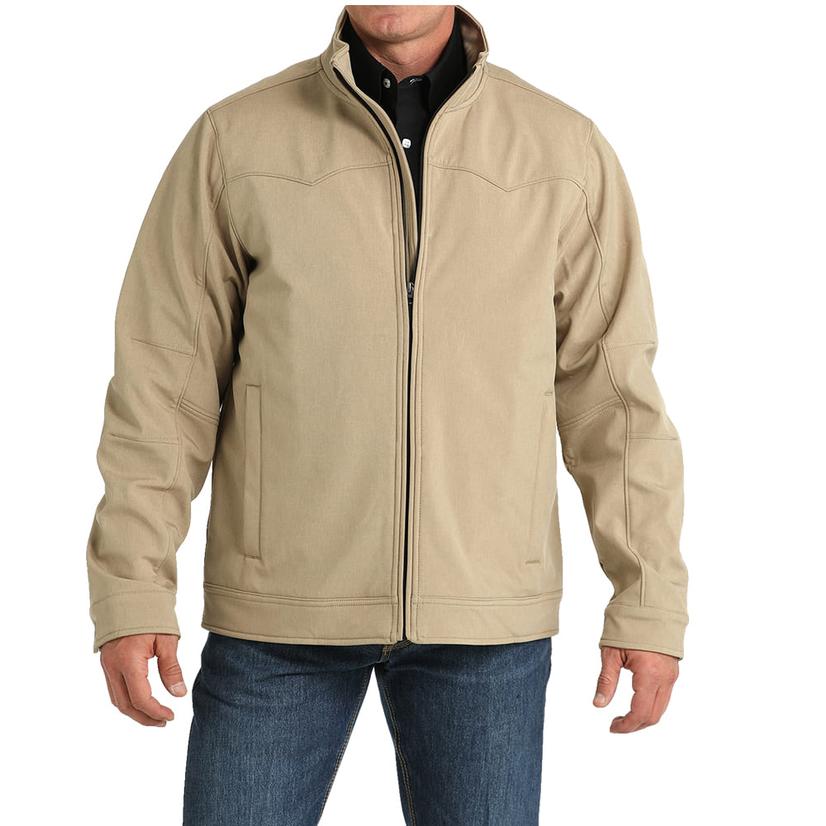 Cinch Khaki Bonded Concealed Carry Extended Size Men's Jacket