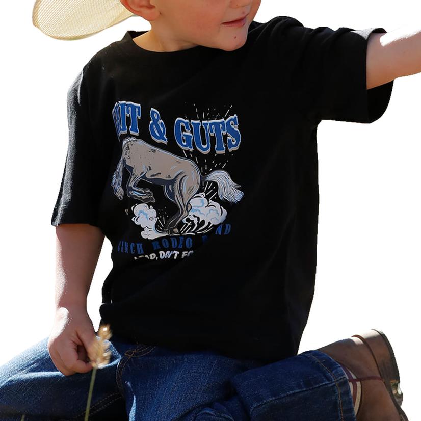 Cinch Infant Boy's Black Graphic Shirt