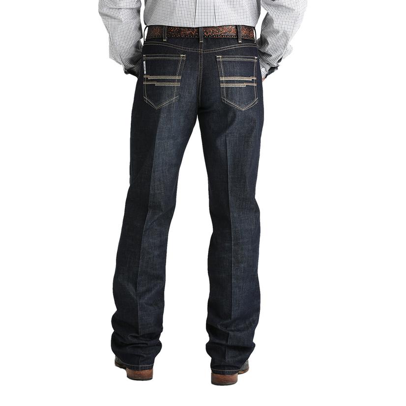 Cinch White Label Mid Rise Relaxed Straight Leg Men's Jeans