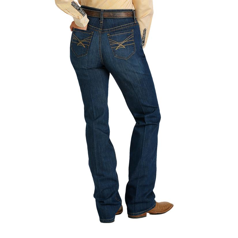 Cinch Emerson Performance Dark Wash Relaxed Straight Women's Jean