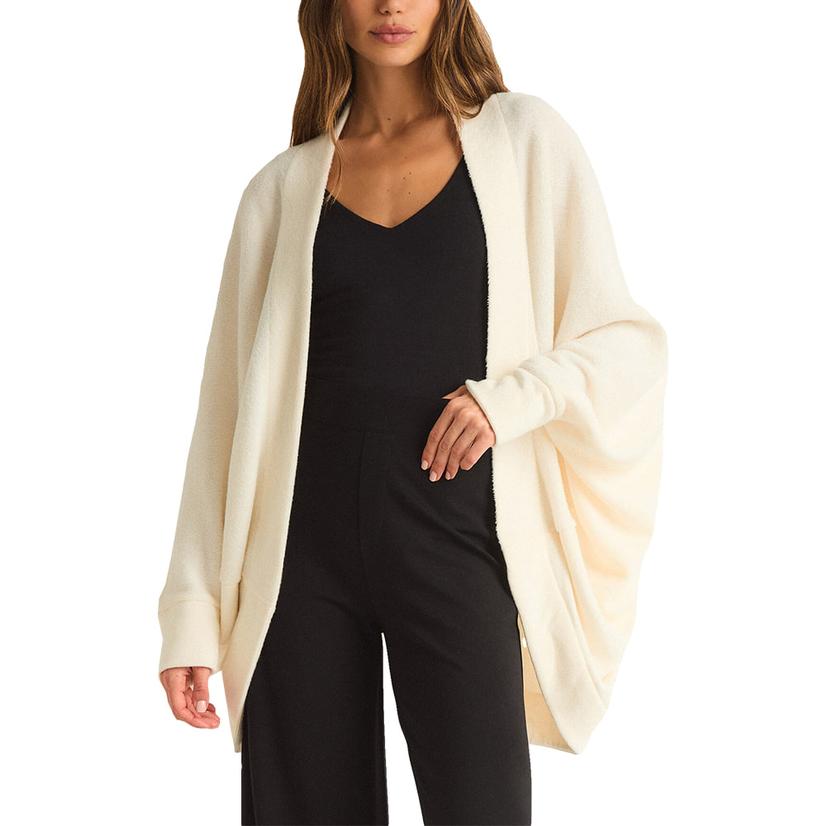 Z Supply Sandstone Commuter Fleece Women's Cardigan