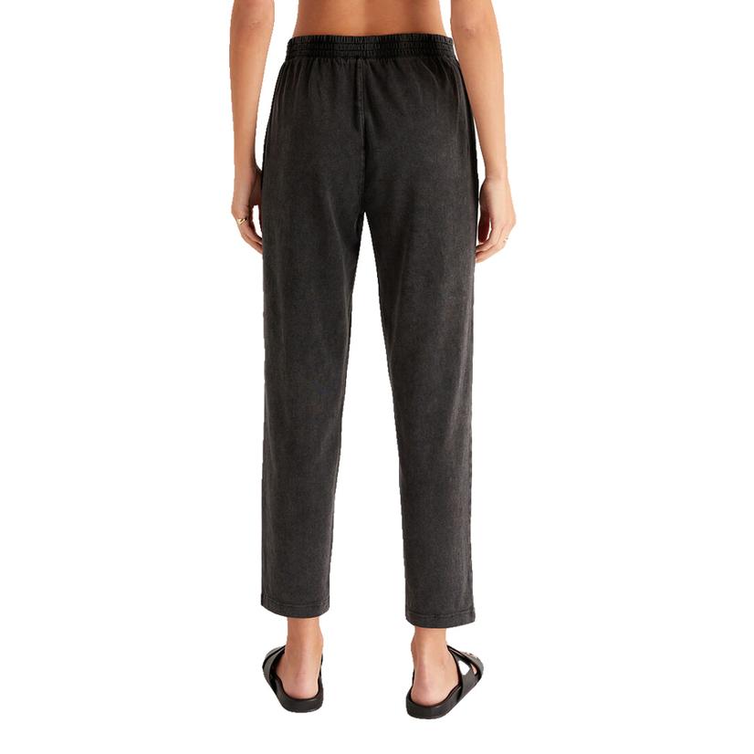 Z Supply Black Kendall Jersey Women's Pant