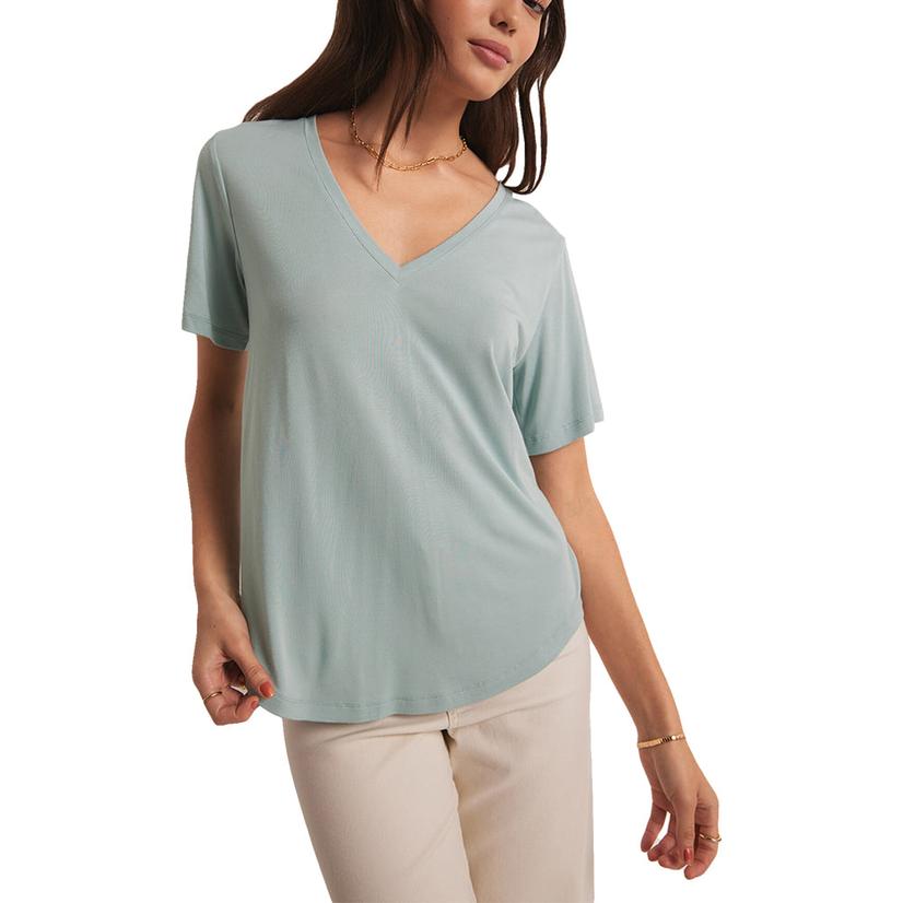 Z Supply Sea Sammie V-Neck Women's Tee