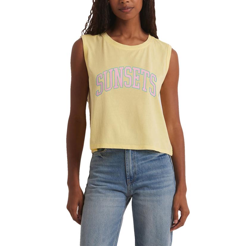 Z Supply Pina Sunsets La Mer Women's Tank