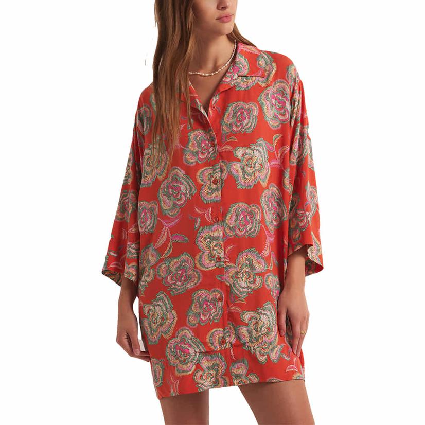 Z Supply Tango Camden Floral Women's Mini Dress