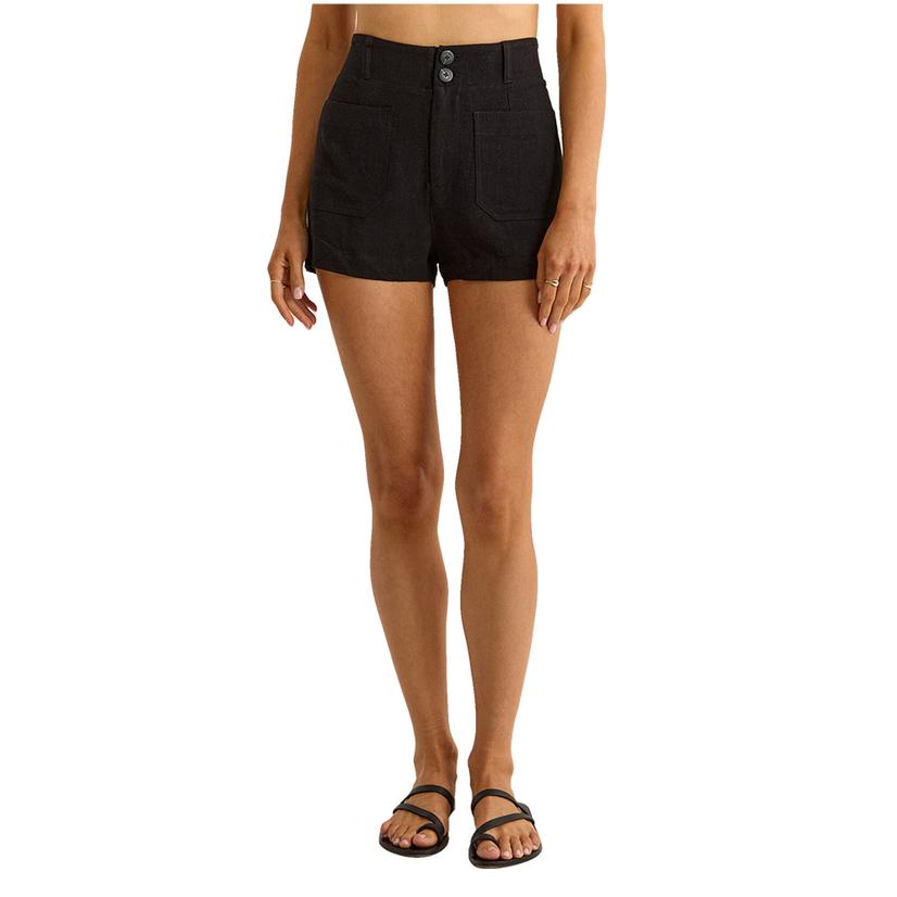 Z Supply Black Vallie Short Women's Short