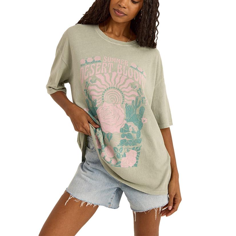 Z Supply Jade Desert Blooms Social Women's Tee