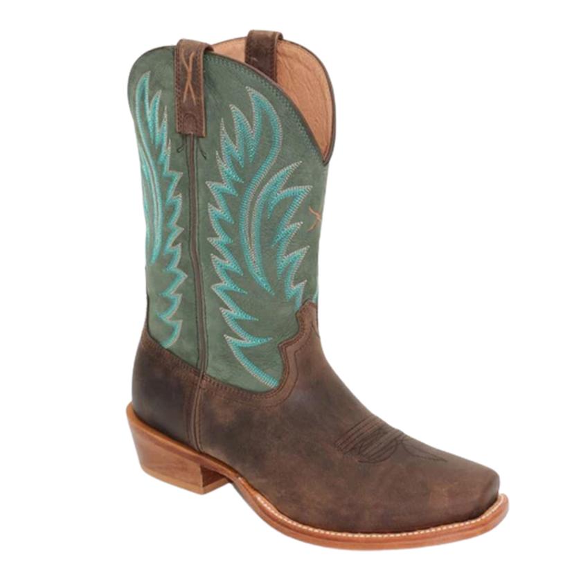 Twisted X Boots 12" Cocoa Mint Men's Boot