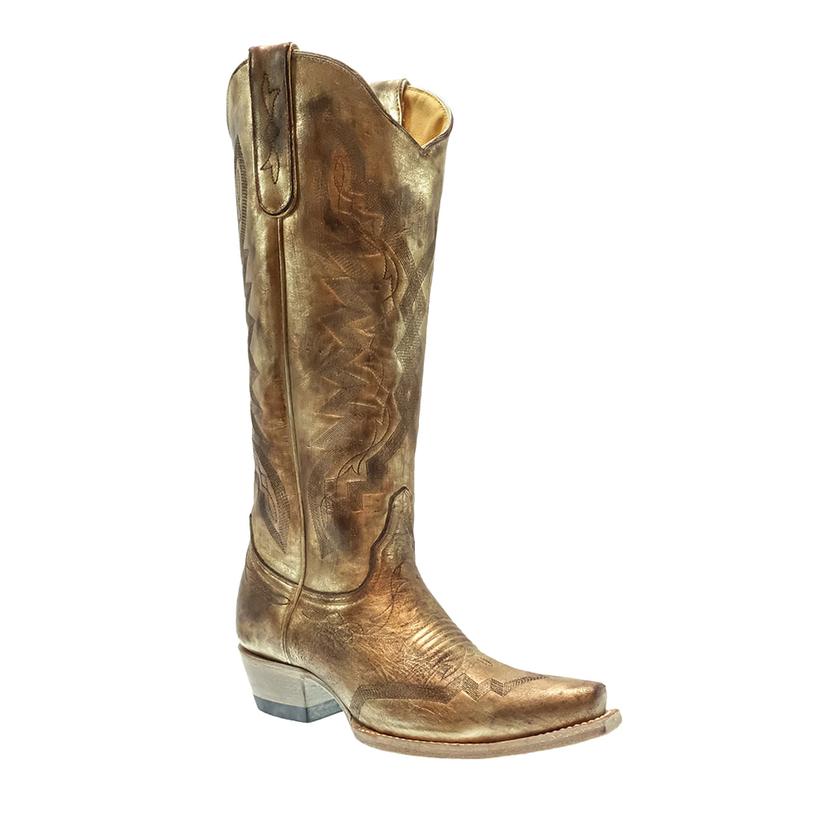 Old Gringo Yippi Ki Yay Gold Peyton Tall Women's Boot