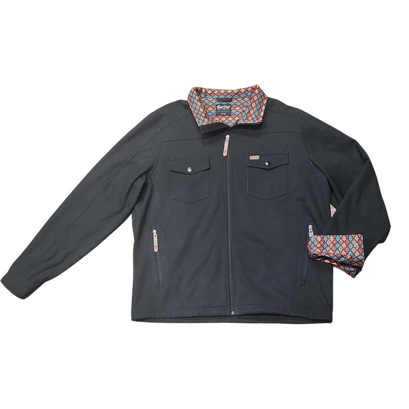 Red Dirt Hat Co Black Bonded Men's Jacket