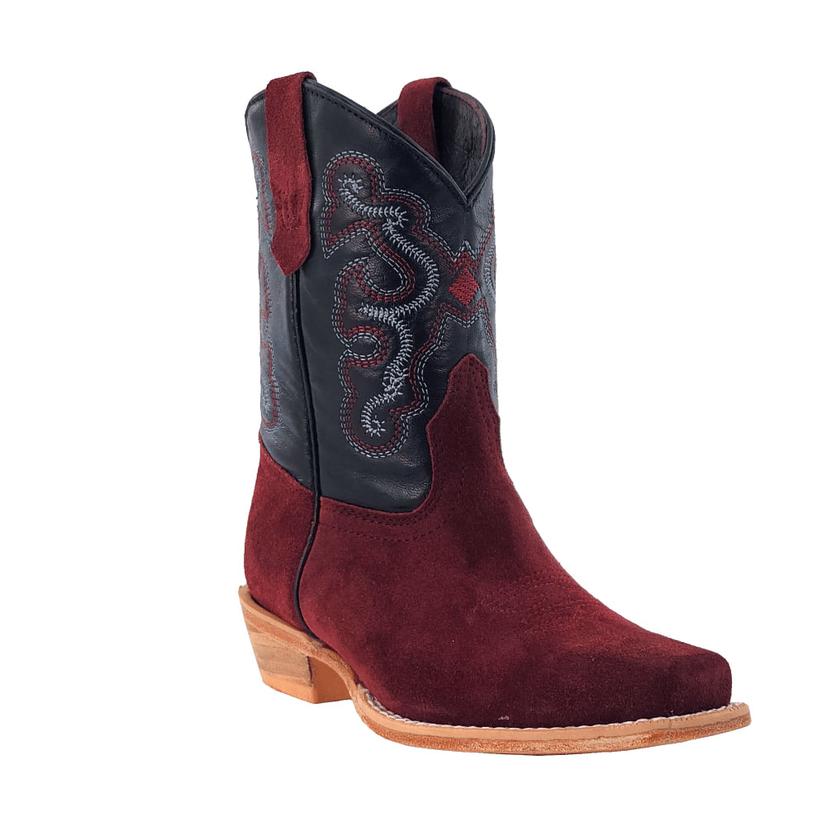 R. Watson Rhubarb Roughout Girl's Boot