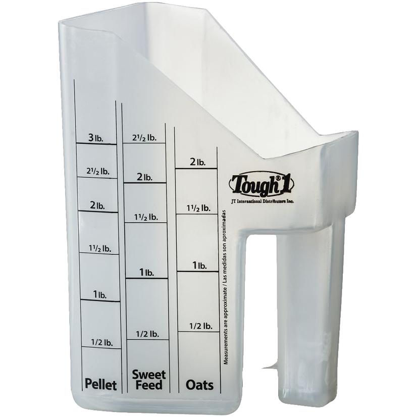 Tough 1 Feed Scoop With Measurements