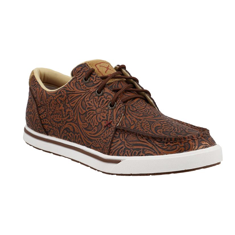 Twisted X Brown Women's Tooled Kicks