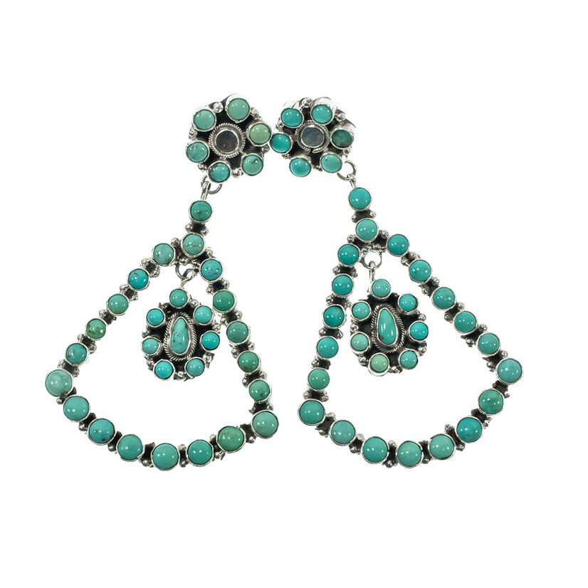 STT Turquoise Dangle Earring