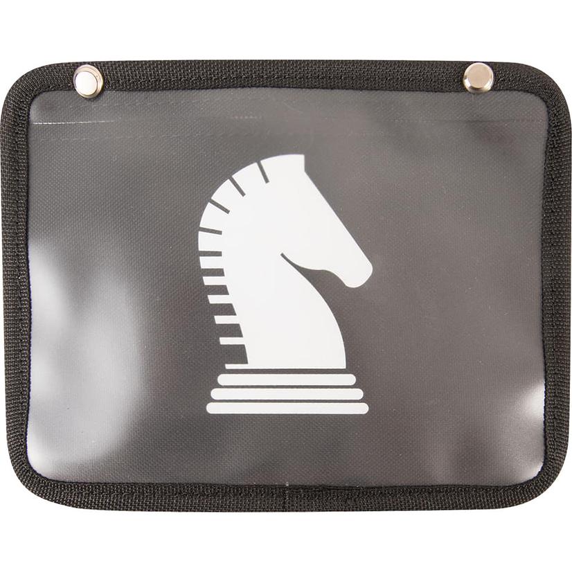 Cashel Saddle Pad Number Holder In Black