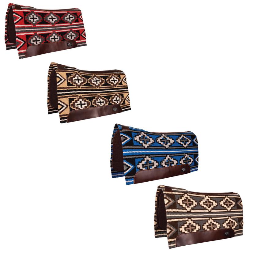 Professional's Choice Fuse Navajo Blanket Top Saddle Pad 33 x 38 x .75