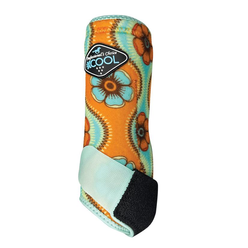 Professional's Choice 2X Cool Sport Front Boots - 2 Pack In Flower Print