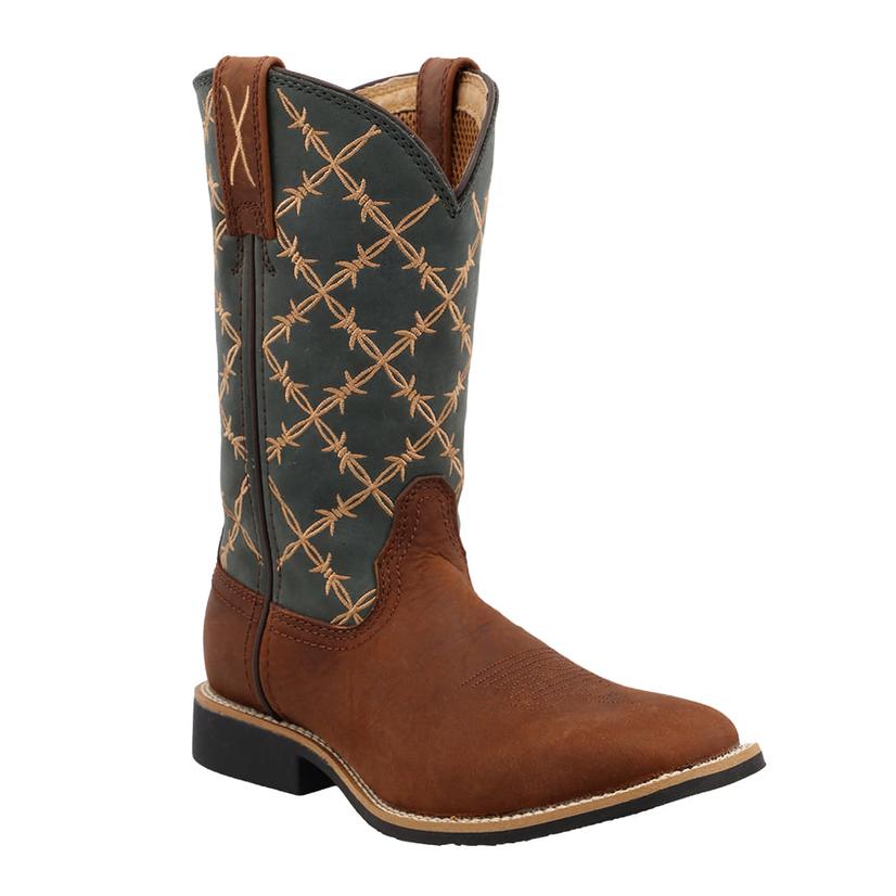 Twisted X Boy's Top Hand Mocha Boot