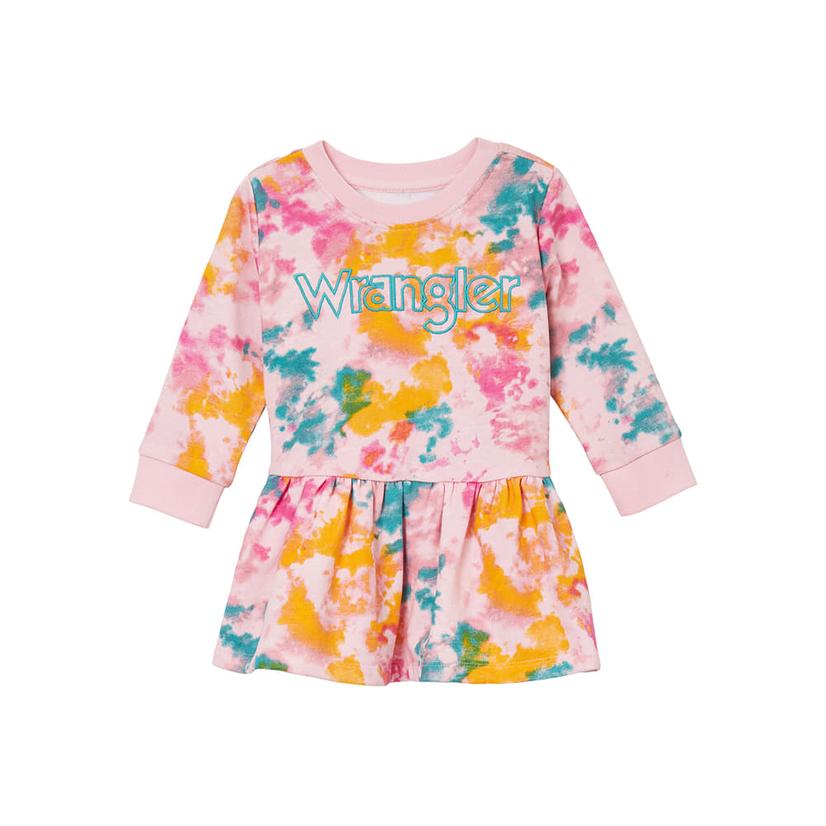 Wrangler Pink Infant Sweatshirt Girl's Dress