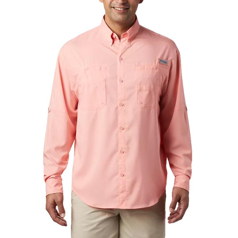 Columbia Tamiami II Sorbet Long Sleeve Men's Shirt