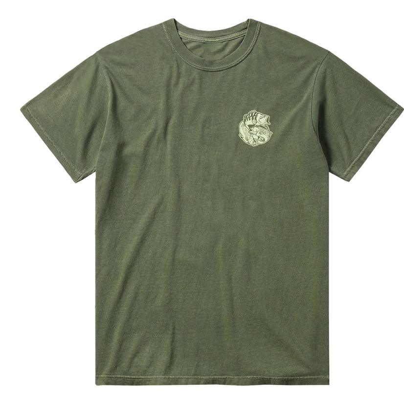 Duck Camp Men's Graphic Cast And Blast Moss T-Shirt