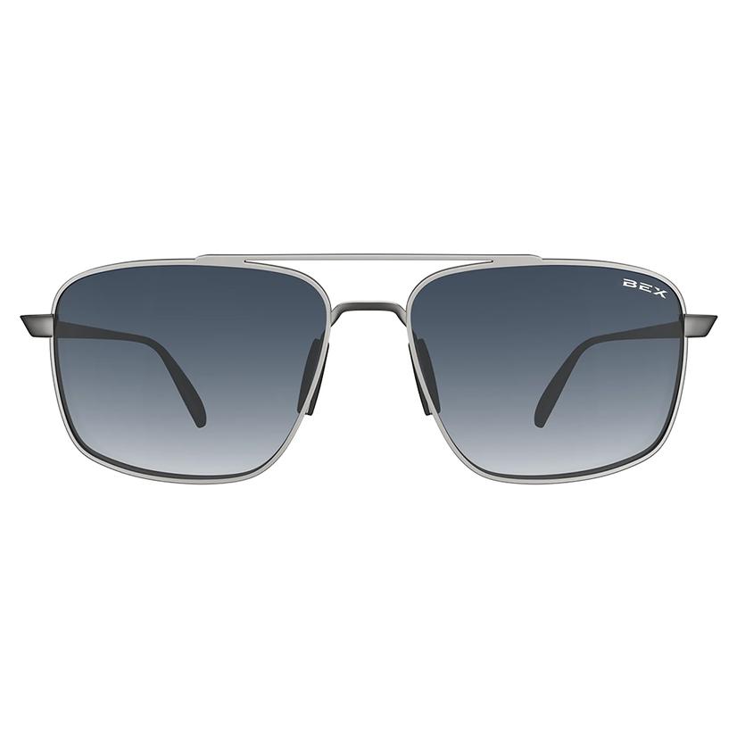 Bex Accel Silver/Sapphire Sunglasses