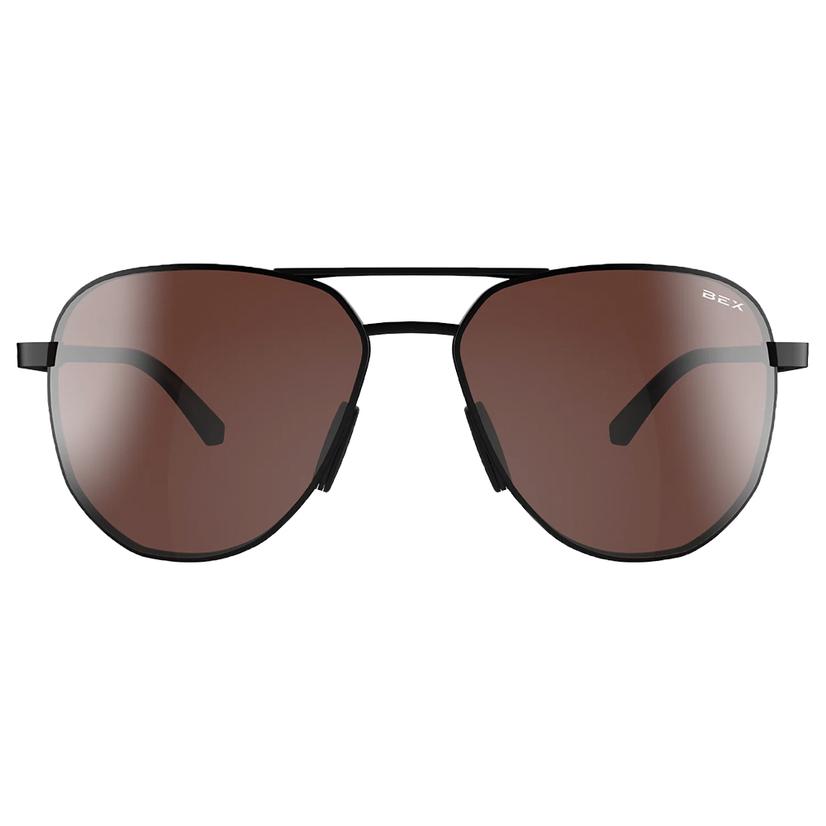 Bex Welvis Black/Brown/Silver Sunglasses