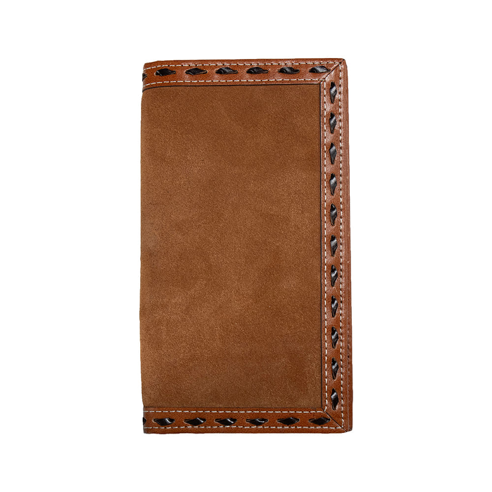 3D Belt Other 3D Belts Men’s Bifold Style Rough Out Buck Lace Brown Wallet