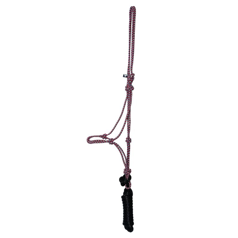 Mustang Economy Mountain Rope Halter with Lead