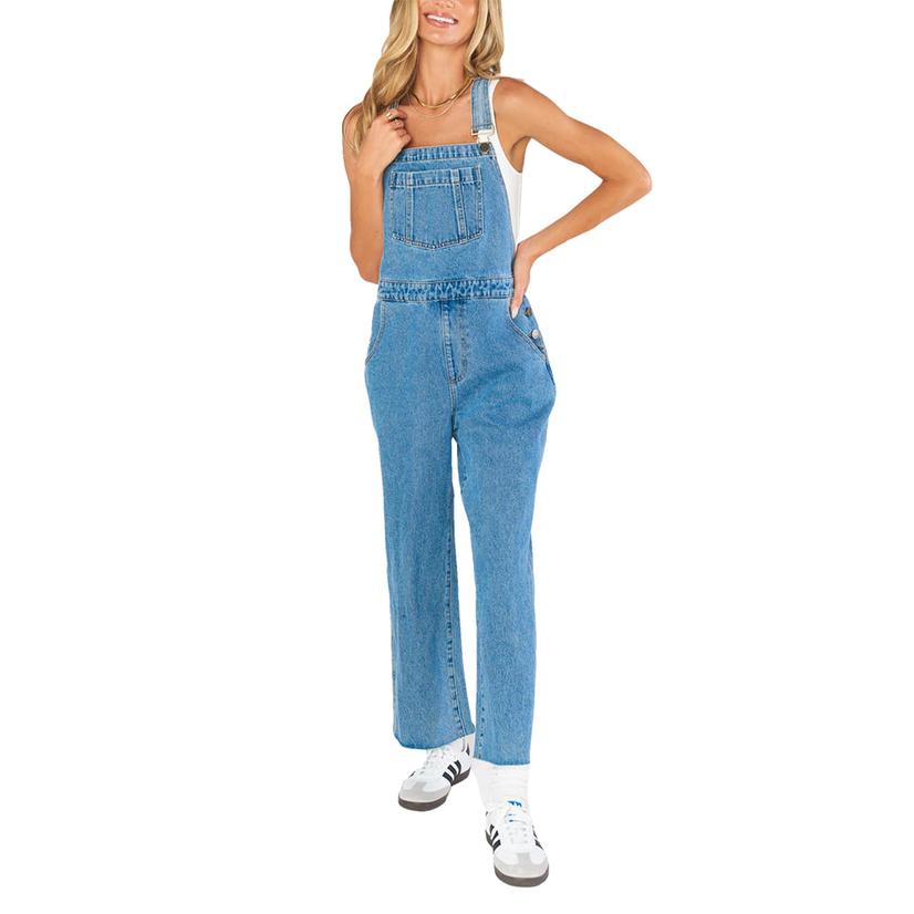 Show Me Your Mumu Marfa Blue Women's Overalls