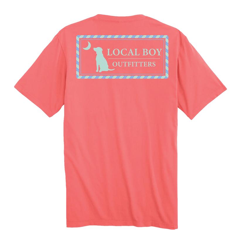 Local Boy Outfitters Men's Coral Rope Plate T-Shirt