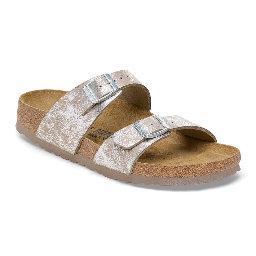 Birkenstock Washed Taupe Sydney Women's Sandal