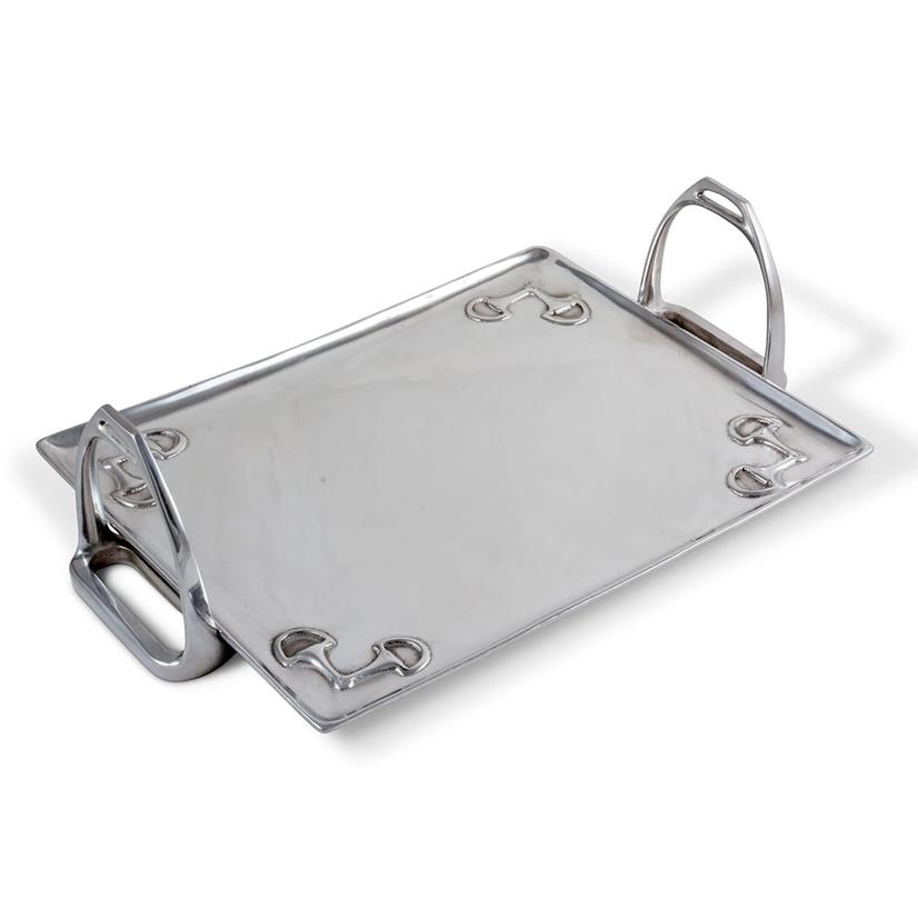 Arthur Court Large Equestrian Stirrup Tray