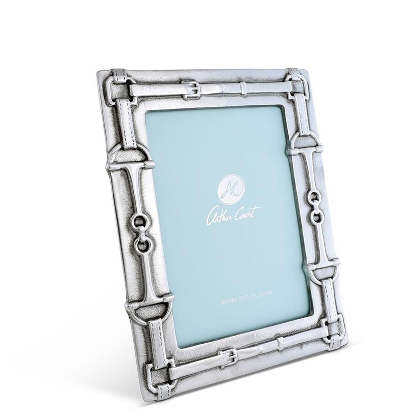 Arthur Court Bit Photo Frame In Silver 5" x 7"