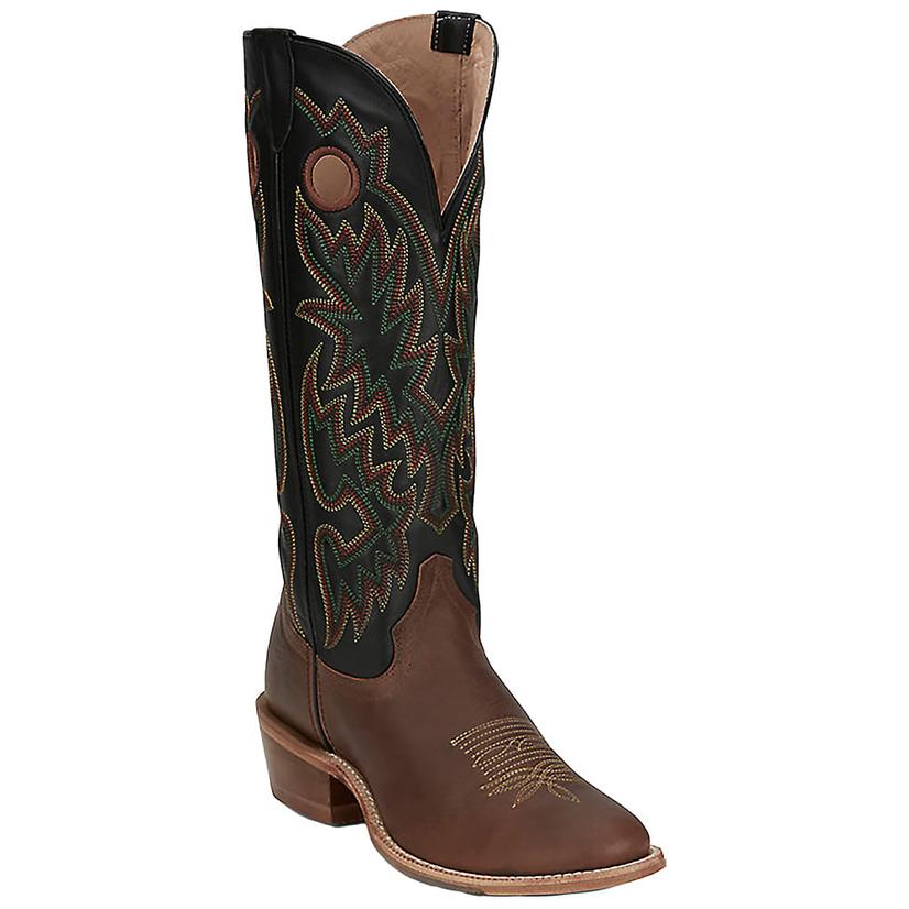 Tony Lama Buckaroo Rutledge Tan Round Toe Men's Boots