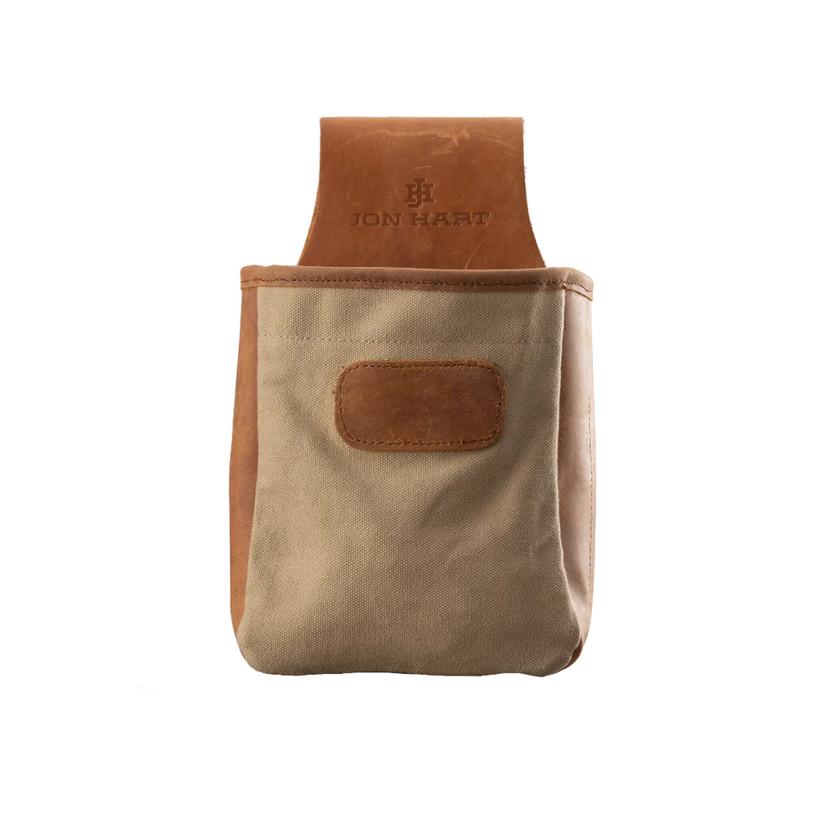 Jon Hart Khaki Cotton Canvas Sidekick