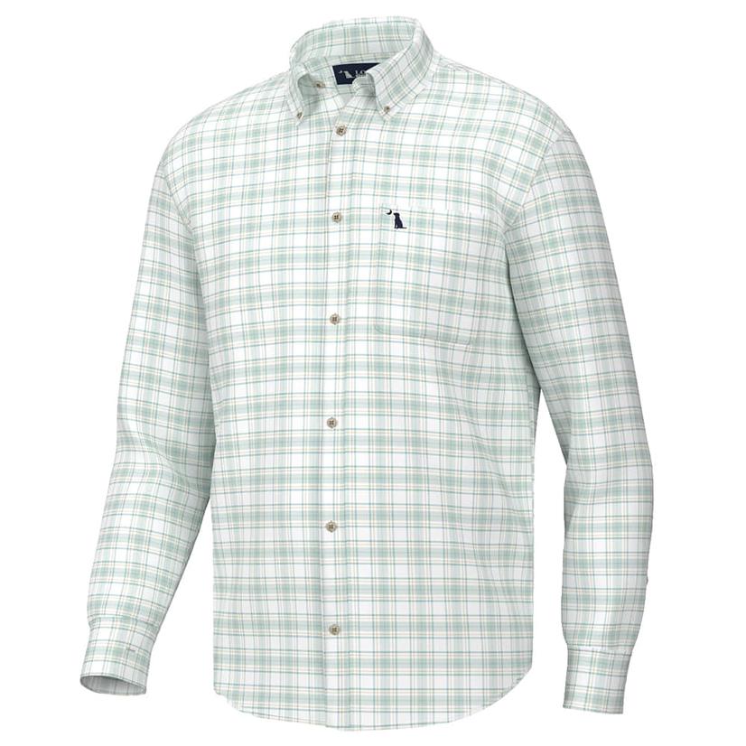 Local Boy Outfitters Men's Teal Evans Long Sleeve Button-Down Shirt