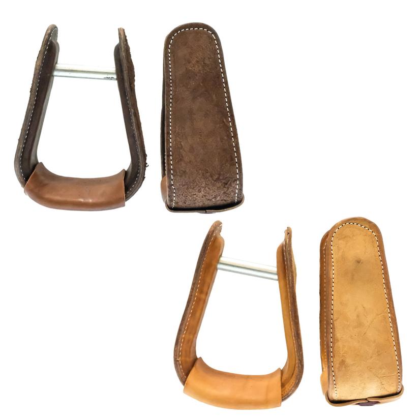 STT Saddle Shop Custom Roughout Roper Stirrups