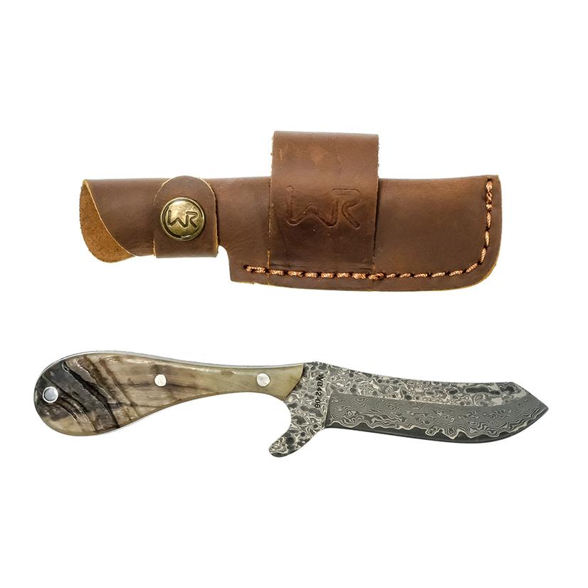 Whiskey Bent Knives Ram Horn Bull Cutter