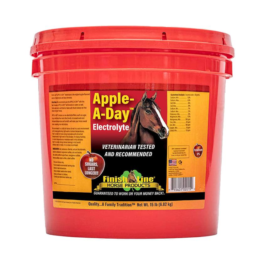 Finish Line Apple A Day Electrolytes 15lbs.