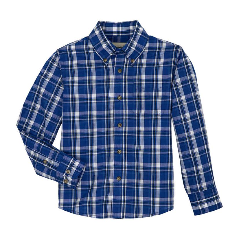 Wrangler Long Sleeve Button-Down Boy's Shirt