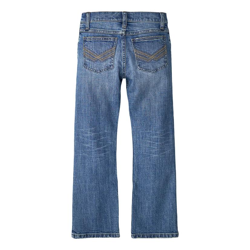 Wrangler Boy's Scottsdale 42 Vintage Bootcut Jeans